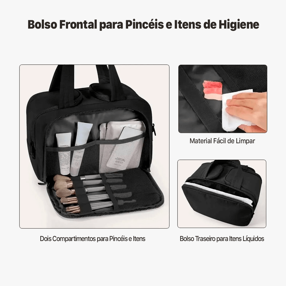 Bolsa Necessaire Organizadora 4 em 1 - Bag Boreal