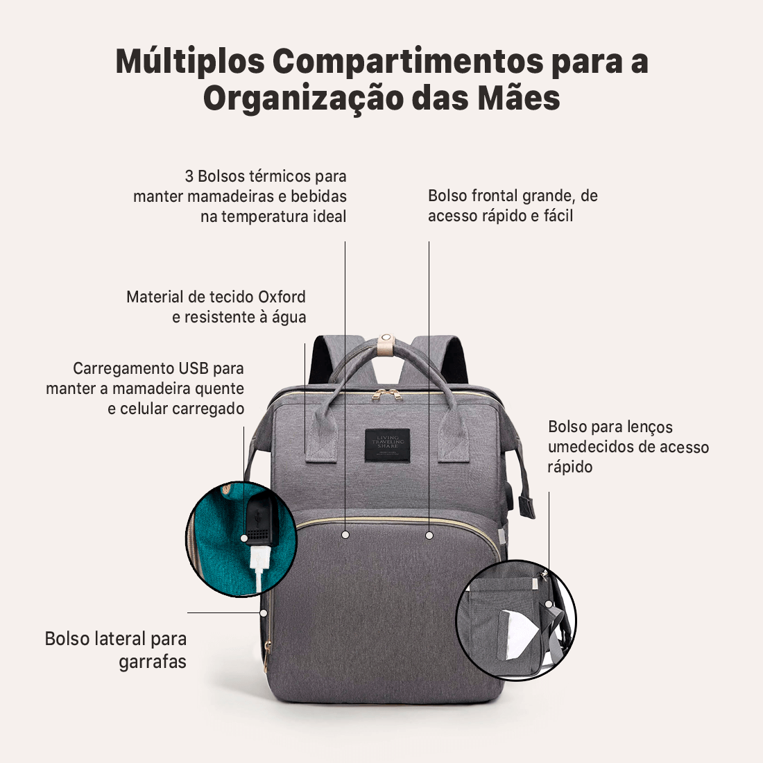 Bolsa Mochila Babysmart