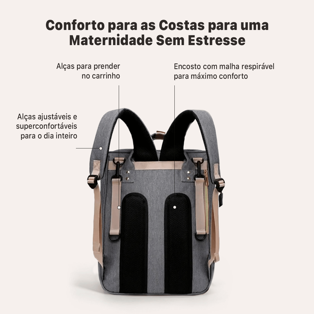 Bolsa Mochila Babysmart