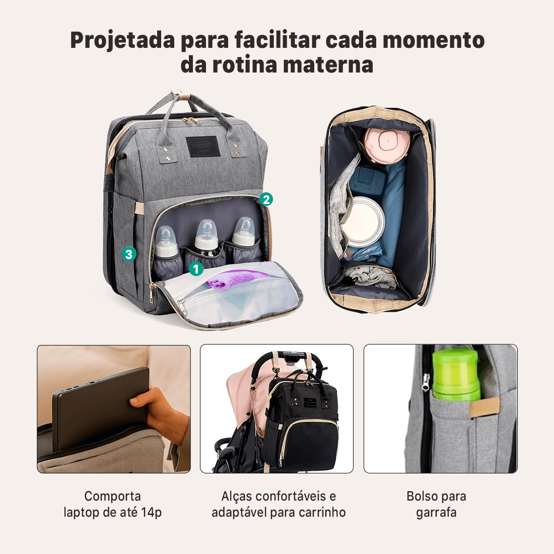 Bolsa Mochila Babysmart