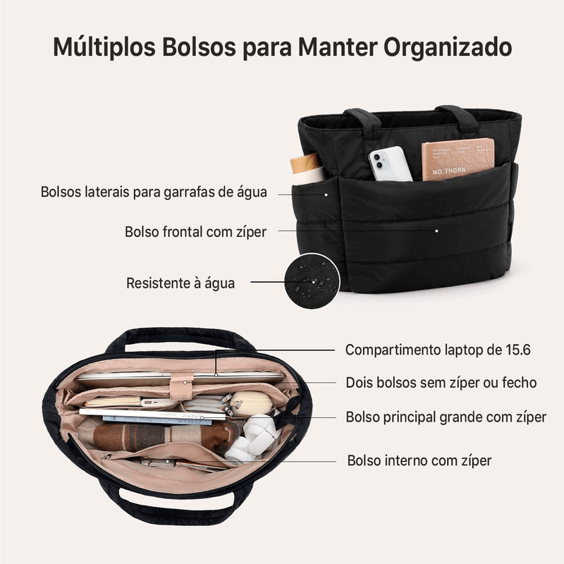 Bolsa Tote Omni 20L com Compartimento para Laptop de 15,6"