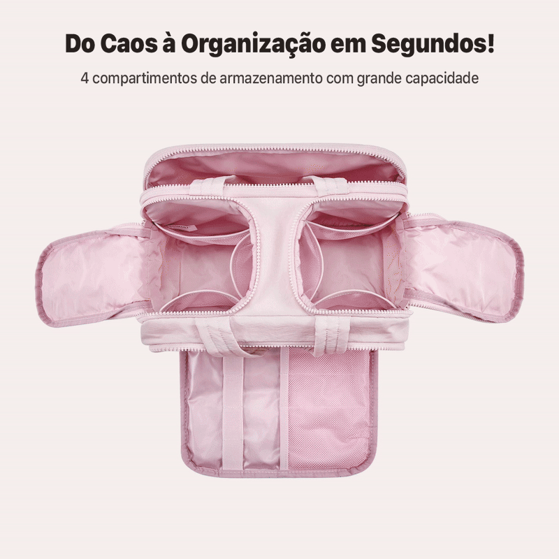Bolsa Necessaire Organizadora 4 em 1 - Bag Boreal