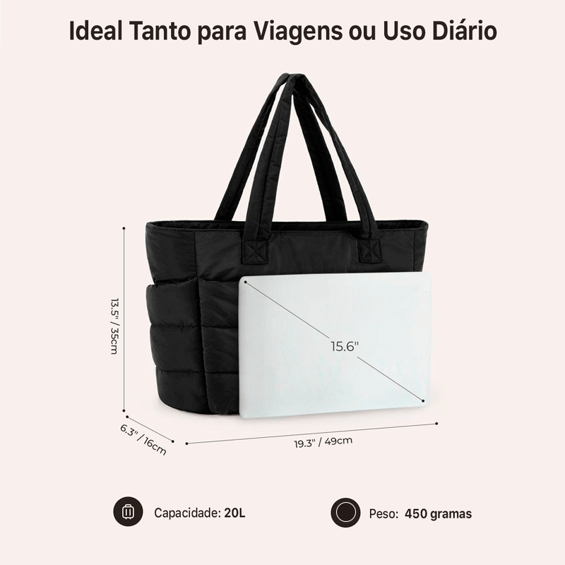 Bolsa Tote Omni 20L com Compartimento para Laptop de 15,6"