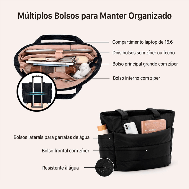 Bolsa Tote Omni 20L com Compartimento para Laptop de 15,6"